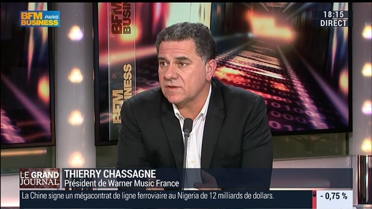 Thierry Chassagne, président de Warner Music France (1/3) - 20/11