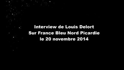 Interview de Louis Delort sur France Bleu Picardie le 20 novembre 2014