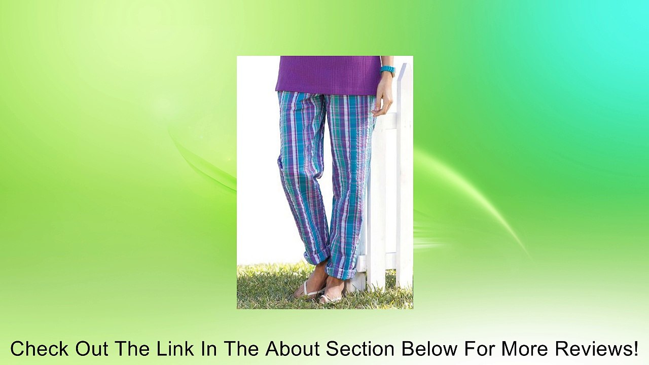 Plus Size Cotton Seersucker Pants Review