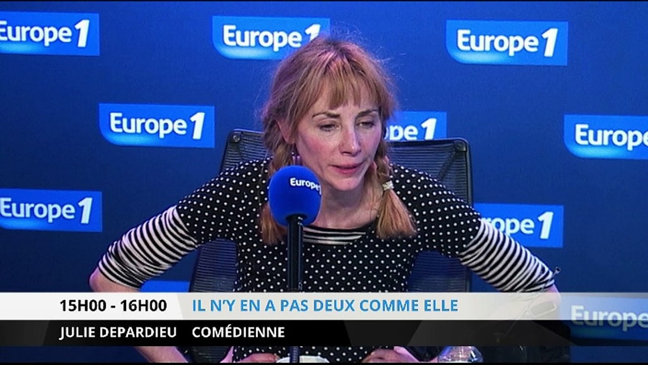 Julie Depardieu, sur l'autobiographie de son père :"Je ne l'ai pas lu"