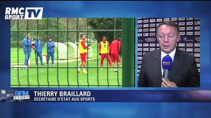 Football / Braillard : "C'est une affaire délicate, il ne faut pas s'enflammer" 20/11