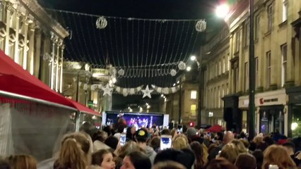 Newcastle UK Christmas Lights switch on 2014.