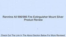 Rennline All 996/986 Fire Extinguisher Mount Silver Review