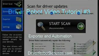 Driver Robot Tutorial Video Preview 3 - Exporter