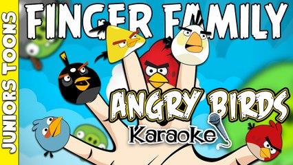 The Finger Family Angry Birds Karaoke