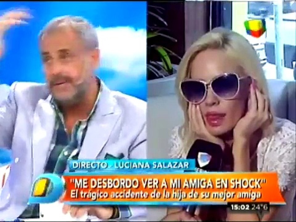 luciana salazar en intrusos "no estoy bien"