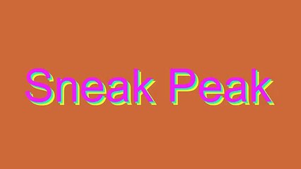 How to Pronounce Sneak Peak