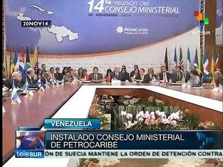Instalan en Venezuela el 14 Consejo Ministerial de PETROCARIBE