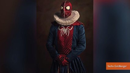 Artist Reimagines Superheroes in 17th-Century Flemish Portrait-Style