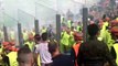 AS ROMA - Cska Mosca 5-1 Incidenti stadio Hooligans riots HD