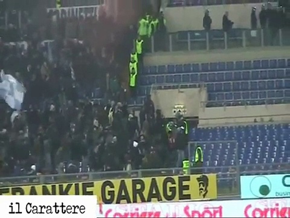 Scontri ultras Roma - Lazio 6/12/09