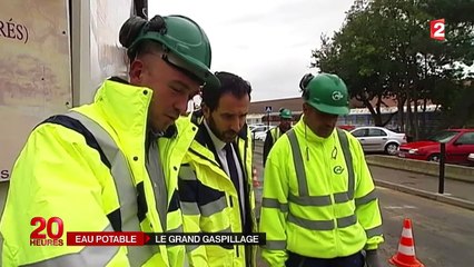 20% de notre eau potable se perd dans les fuites du réseau
