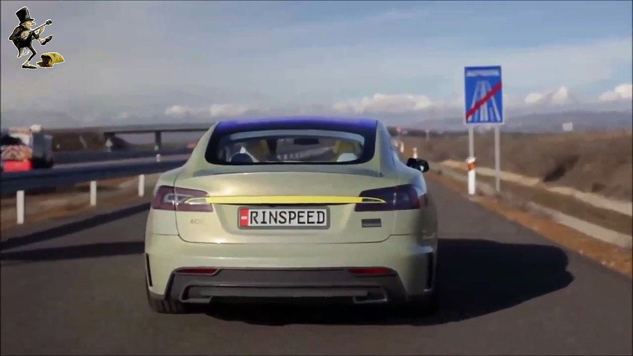 Rinspeed XchangE Concept Car com base no Tesla Model S