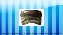 Army Camouflage Sun Visor Hat, Camouflage Review