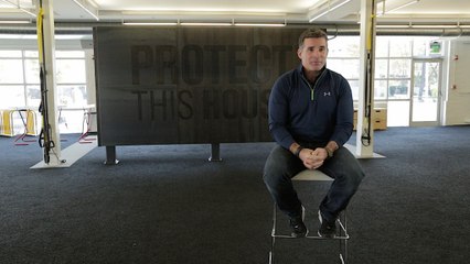 Under Armour CEO recalls humble origins