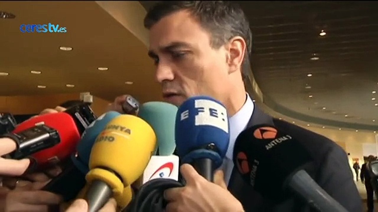 Pedro Sánchez hace "balance negativo" de los 3 años de gobierno de Rajoy