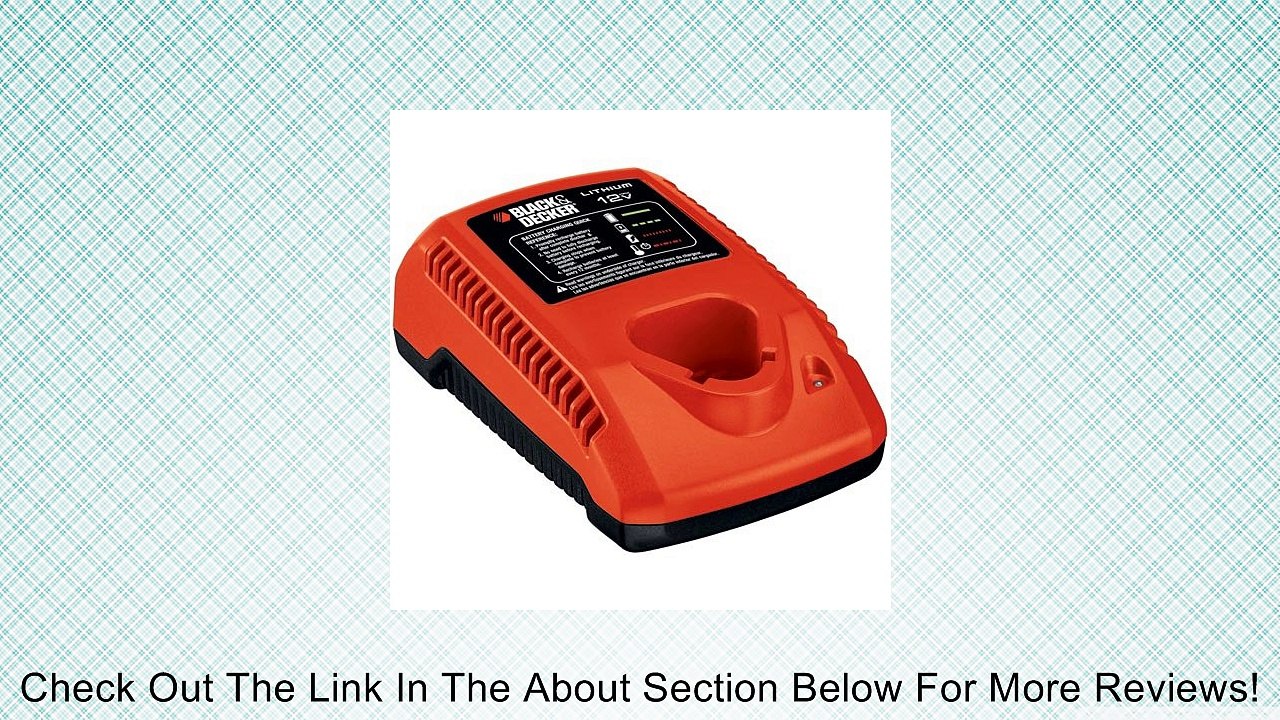 Black & Decker LCS12FC 12-Volt Lithium-Ion Fast Charger Review