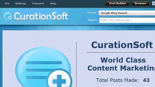 CurationSoft.com - Browser Settings and Options