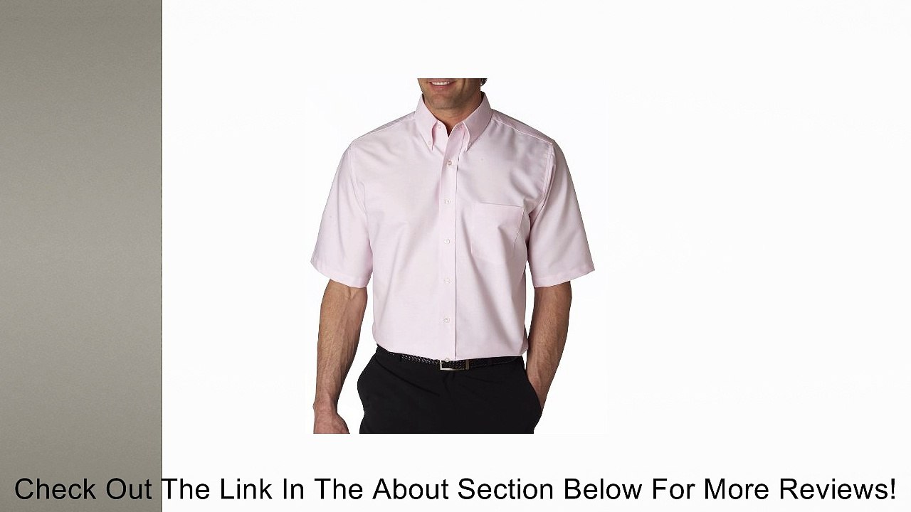 UltraClub Men's Classic Wrinkle-Free Short-Sleeve Oxford 8972 Review