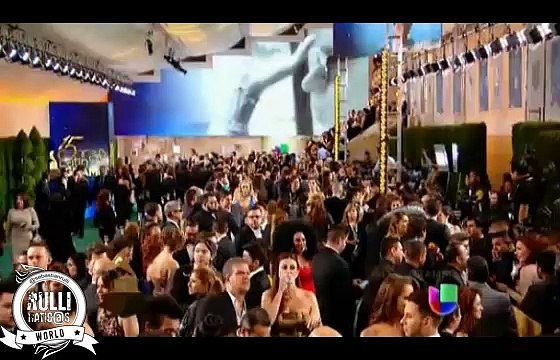 Sebastián Rulli Y Angelique Boyer en la alfombra Verde latinGrammy 2014