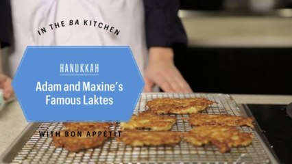 Recipes from the BA Test Kitchen - Adam and Maxine's Famous Latkes