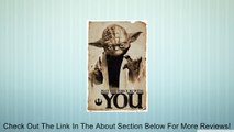 Star Wars - Yoda May The Force Be With You Poster Movie Art Print Review