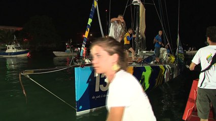 Arrivée de Damien Seguin (ERDF - Des pieds et des mains)