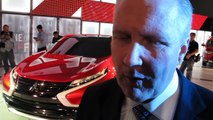 Mitsubishi Motors Exec VP Don Swearingen debuts XR PHEV Concept at LA Show