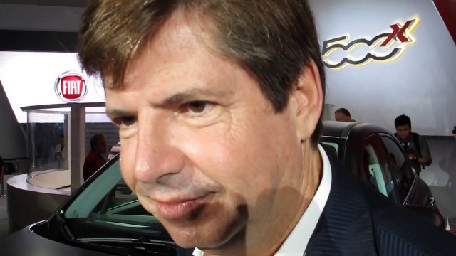 Olivier Francois FIAT Brand Pres & CEO on the 500X Debut at LA Auto Show NewCarNews.TV
