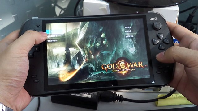 PSP emulator-PPSSPP-God of War_Ghost of Sparta-JXD S7800B game review