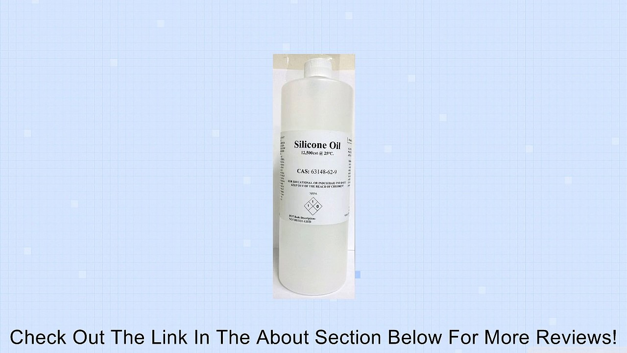 Silicon Oil High Purity 12,500cst 500ml (16oz)