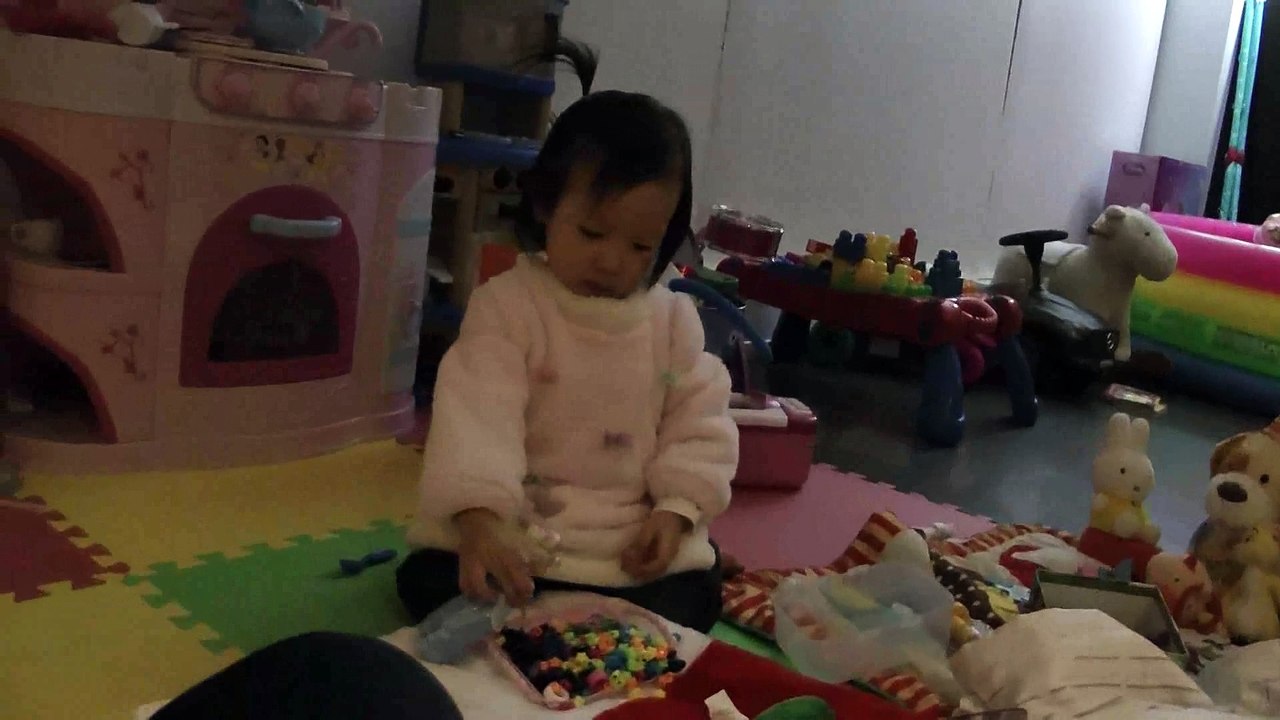 Girl Making Cookies