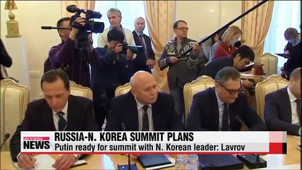 Putin ready for summit with N. Korean leader Lavrov