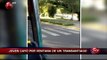 Joven salió expulsado hacia la calle por la ventana de un bus del Transantiago - CHV Noticias