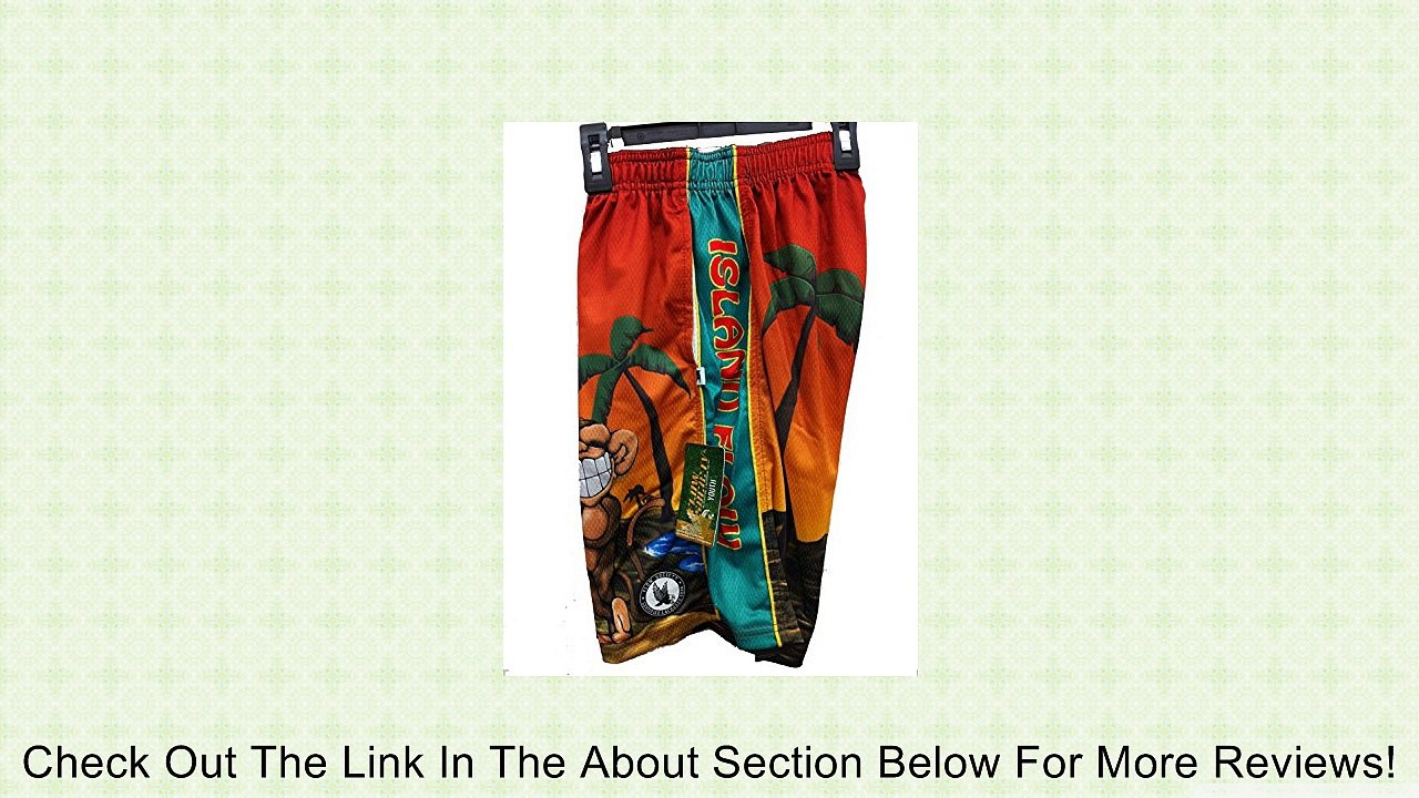Mesh Short Island Flow Monkey Palm Tree Size Youth Extra Extra Small XXS Review