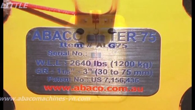 LITTLE GIANT LIFTER 75 Abaco equipment tool for stone granite marble, material handling, construction