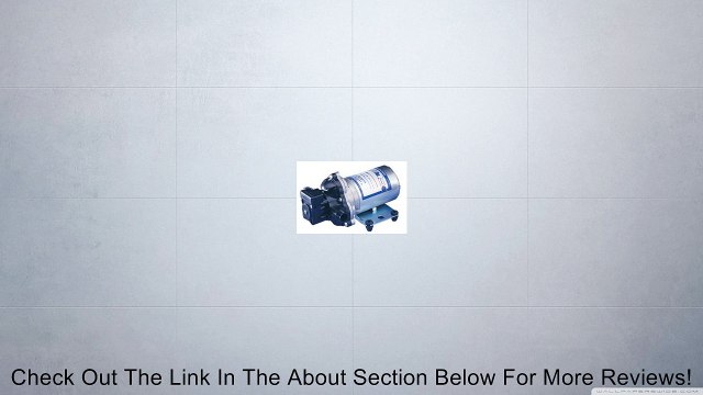 Shurflo Fresh Water Pump Model 2088-554-144 12 Volts, 3.5 Gallons Per Minute, 45 Psi Review