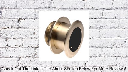 Garmin B175L Bronze 12 Thru-Hull Transducer - 1kW, 8-Pin Review