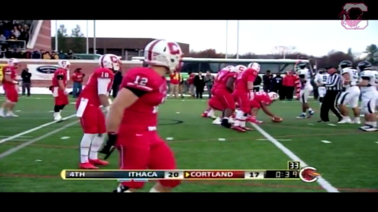 Crazy Football TD trick : Cortland botches game-tying field goal, scores game-winning touchdown instead