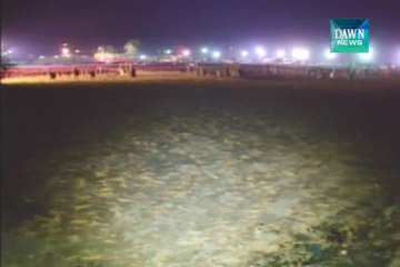 Stage set for PTI rally in Larkana today