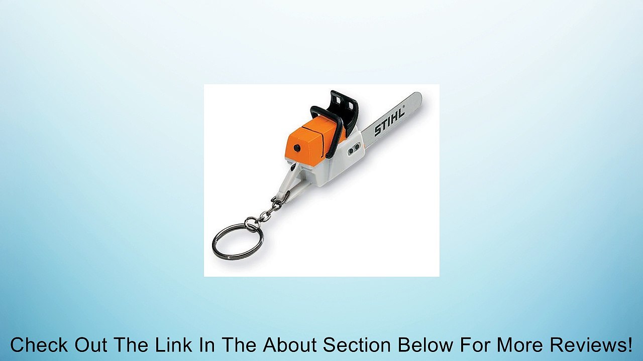 Stihl Battery Operated Chainsaw Keyring With Sounds Review Vidéo