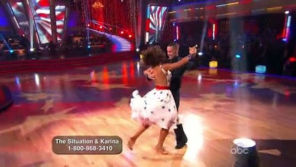 'The Situation' & Karina Smirnoff - Quickstep