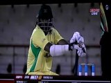 Chris Gayle 122 Not Out from 61 Balls  5 x 4s  12 x 6s  VS Guyana