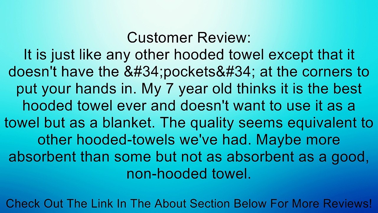 AME Sleepwear Big Girls'  Flamingo Hooded Wrap, Pink, One Size Review