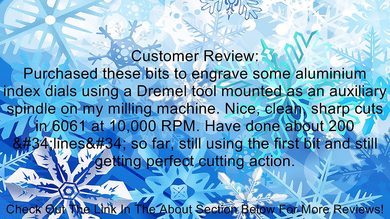 10X Carbide PCB Engraving Bit CNC Router Tool 60� 0.1mm