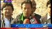 Imran Khan Media Talk at his residence Bani Gala before leaving for Larkana