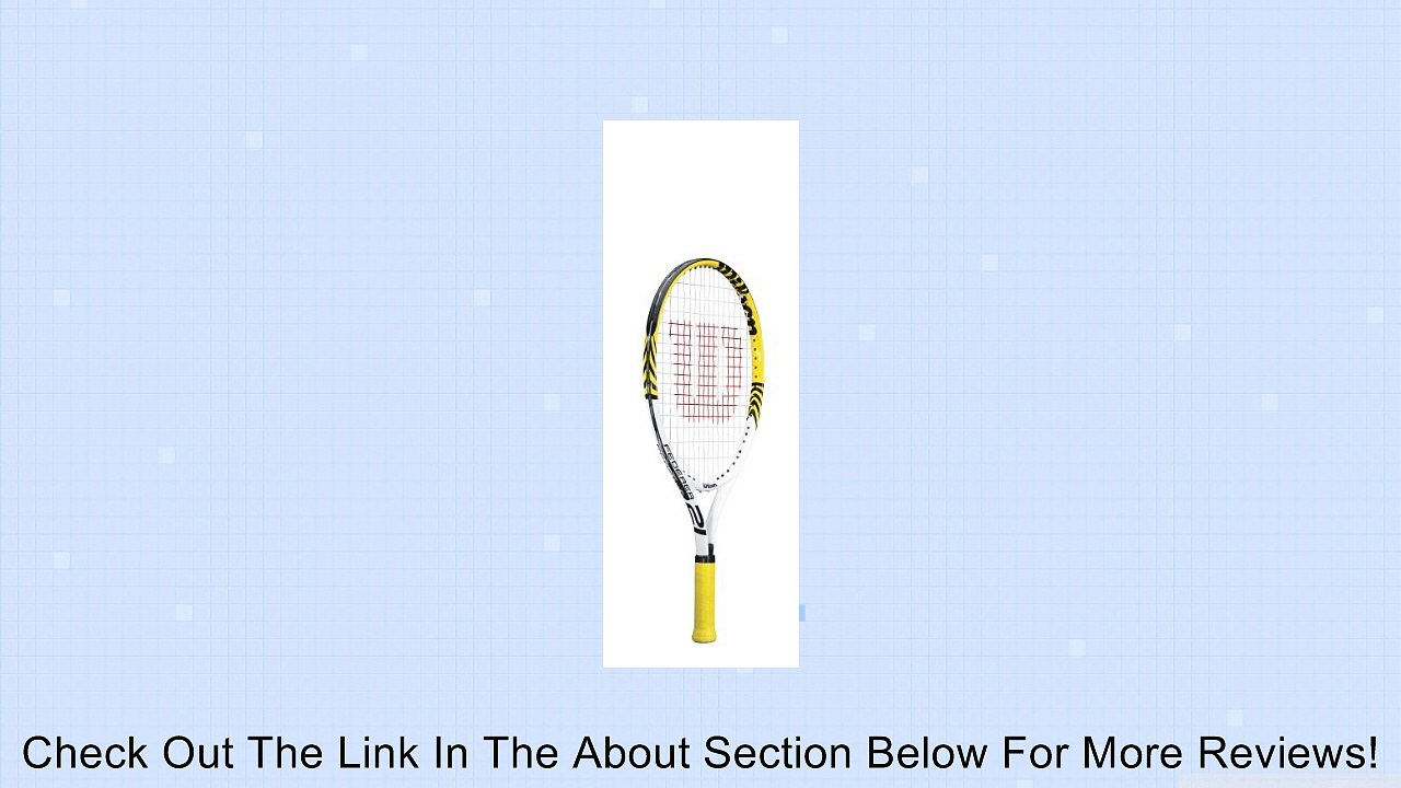 Wilson Federer Junior Tennis Racket, 21-Inch Review