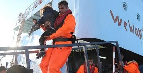 300 Mültecinin Kurtarıldığı Operasyon Termal Kamerada!