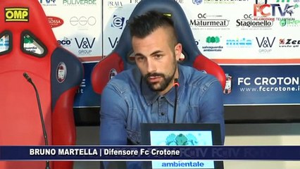 Pre Lanciano, Bruno Martella in conferenza