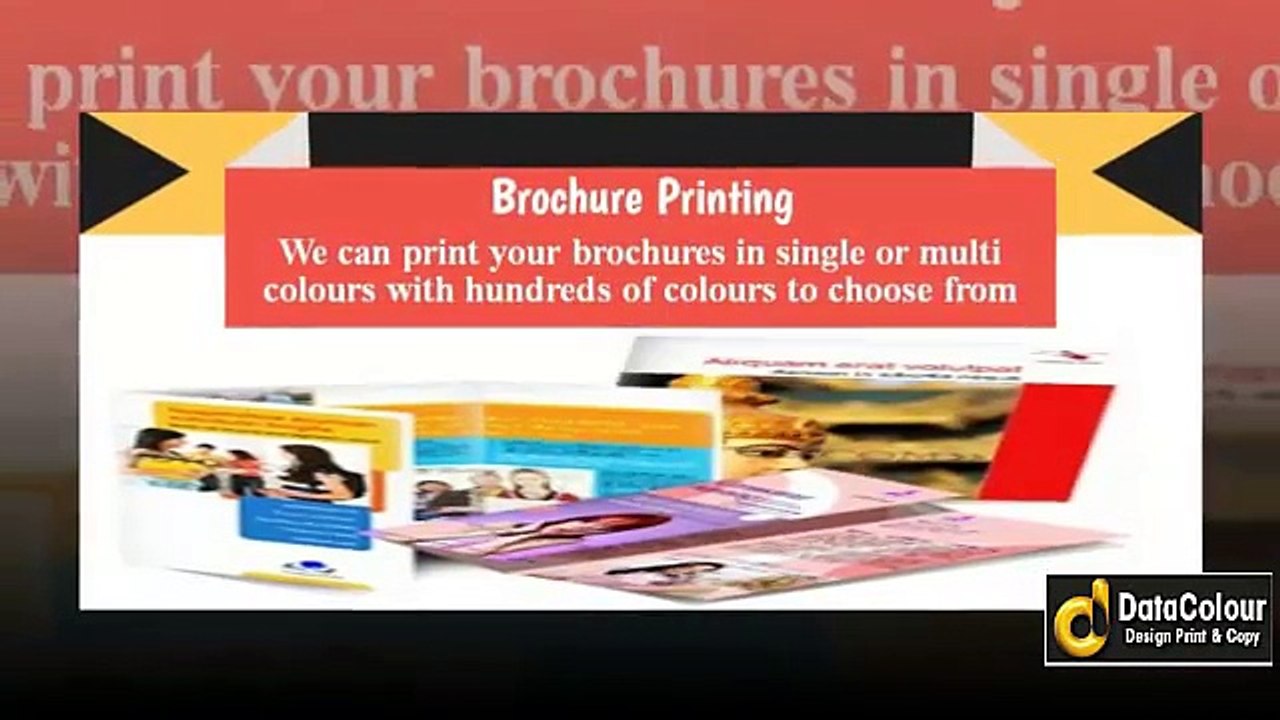 Flyer Printing & Marketing Material - Data Colour
